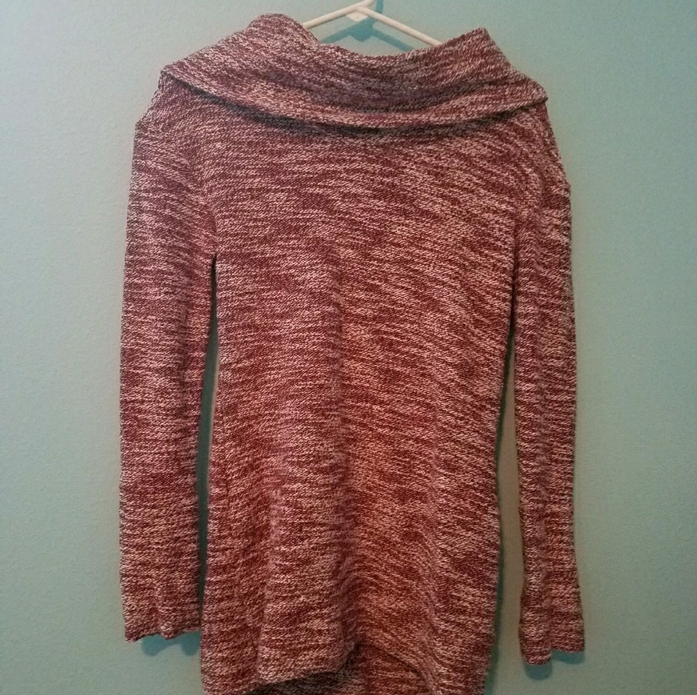 Maroon turtle neck Sweater